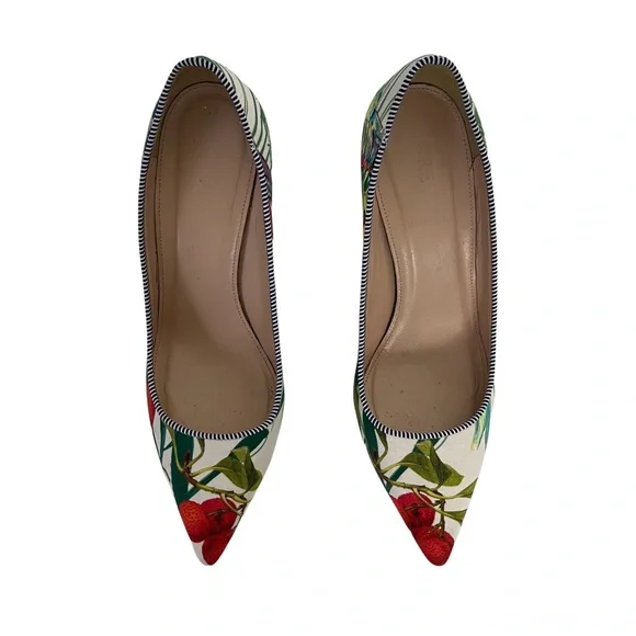 J. Crew Women's Elsie In Ratti Into The Wild Print Pumps 7.5
